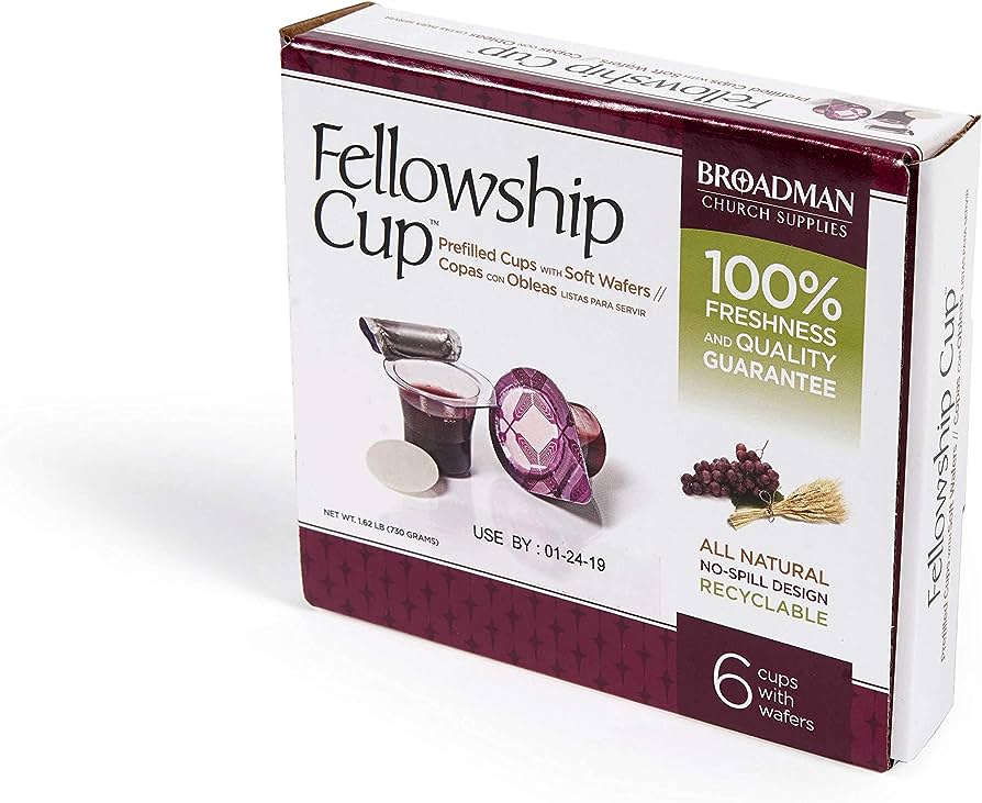 Holy Communion Bread & Grape Juice - 6 Cups