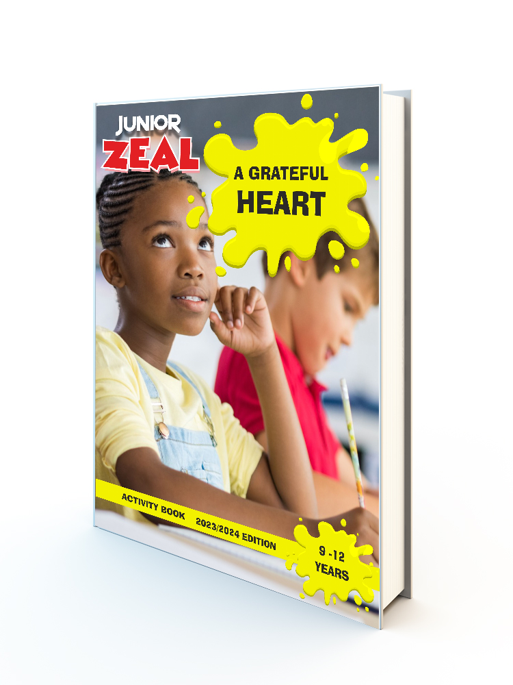 Junior Zeal 9-12 Years - Activity Book 2023-2024 (PRE-ORDER ONLY)