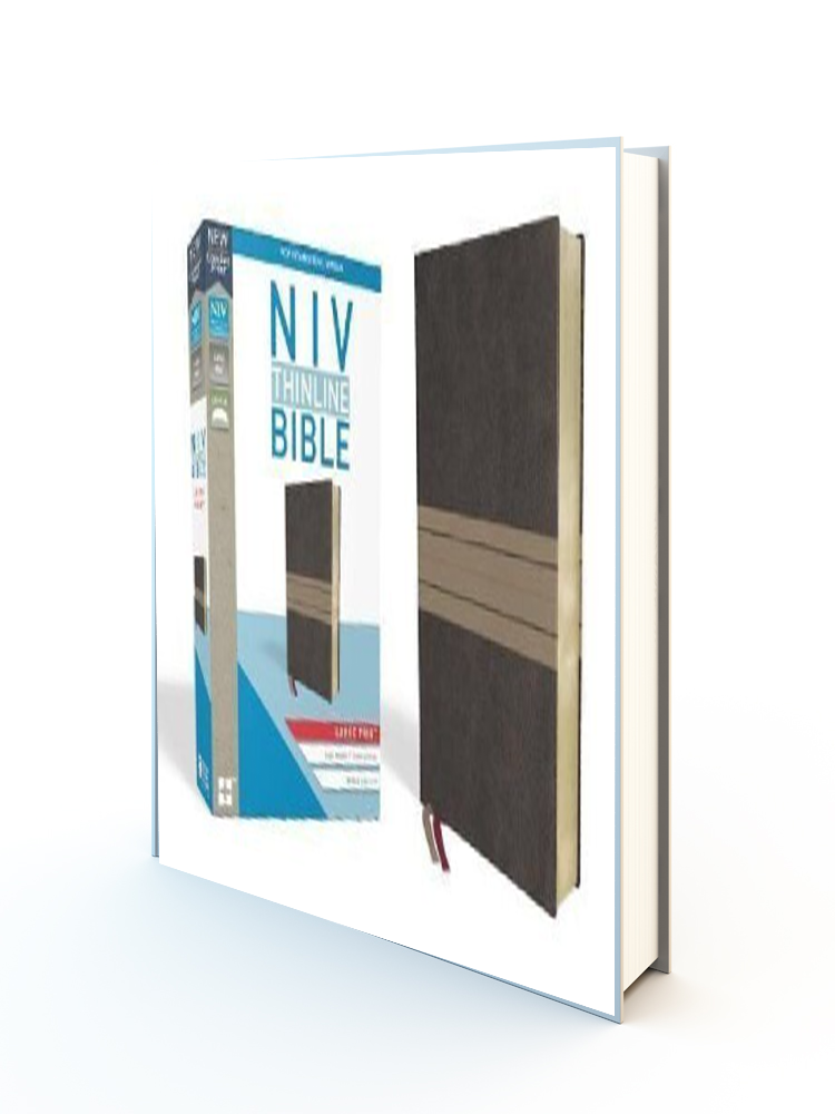 NIV Large Print Thinline Bible (Comfort Print & Leathersoft)