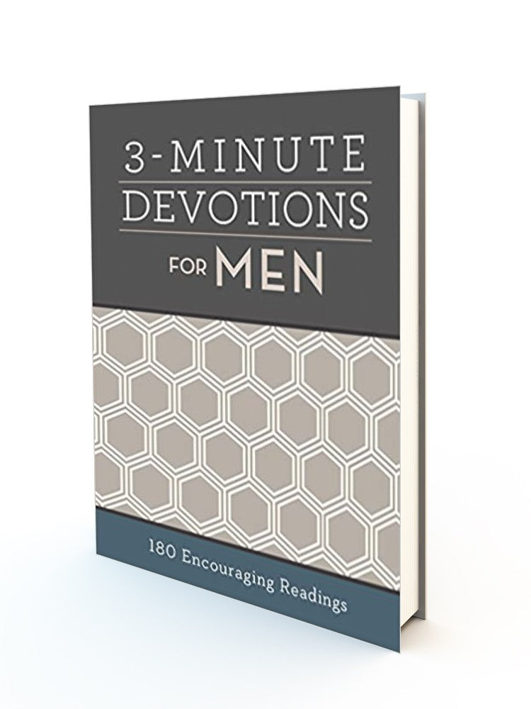 3-Minute Devotions for Men: 180 Encouraging Readings