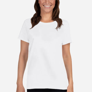 5000L Ladies Heavy Cotton Short Sleeve T-Shirt - Redemption Store