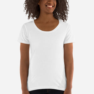 391 Ladies Sheer Scoopneck T-Shirt - Redemption Store