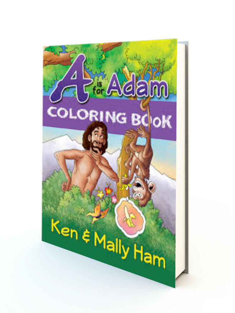 A is for Adam Coloring Book - Redemption Store