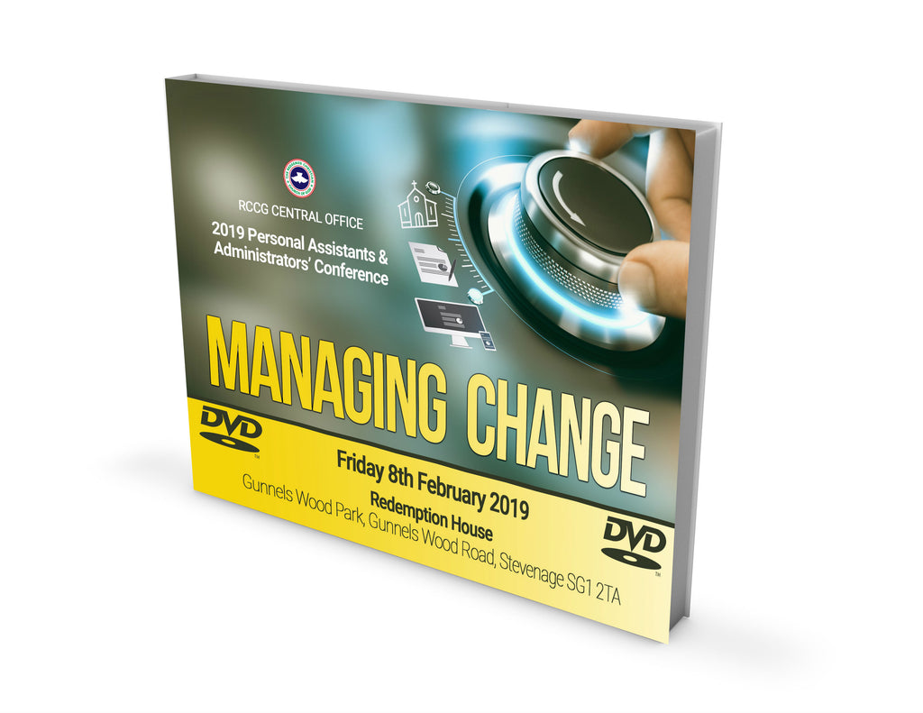 Personal  Assistants & Administrators' Conference 2019 Managing Change - DVD - Redemption Store