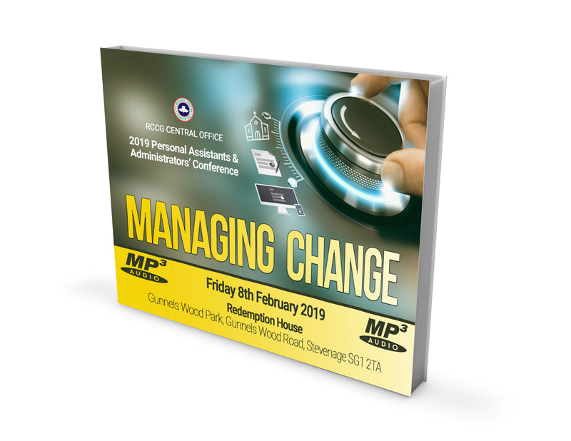 Personal  Assistants & Administrators' Conference 2019 Managing Change MP3 - Redemption Store