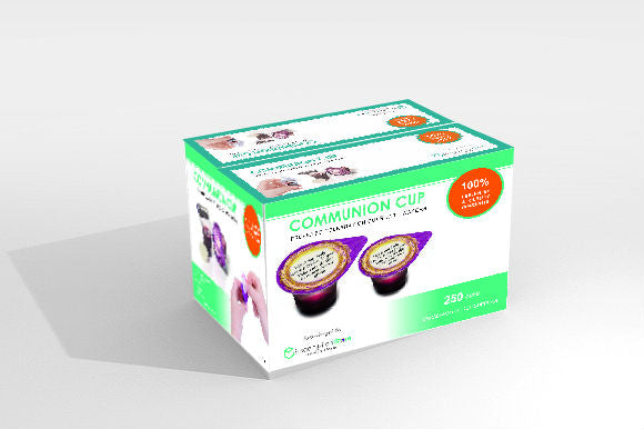 Holy Communion Bread & Grape Juice - 250 Cups (RCCG REPACKAGING) - Redemption Store