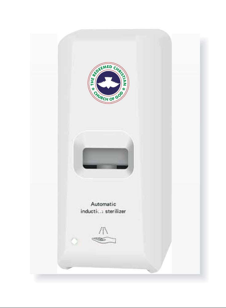 RCCG Automatic Hand Sanitiser Dispenser for Churches