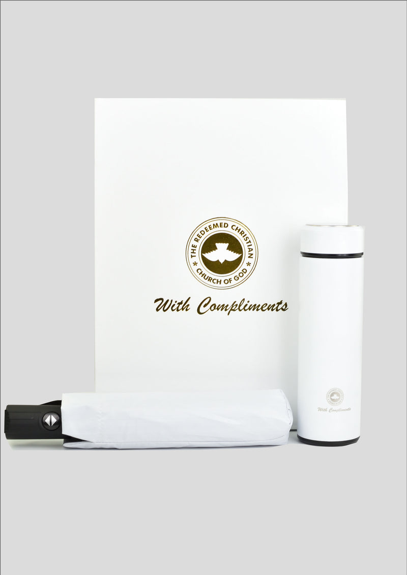 Gift Box Set: Vaccum Mug & Smart Umbrella (Preorder only) - Redemption Store