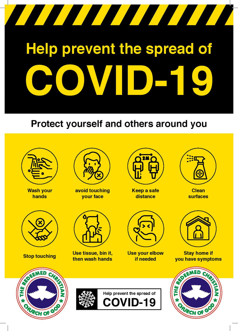 Wall or Door Directional Sign - Infographics